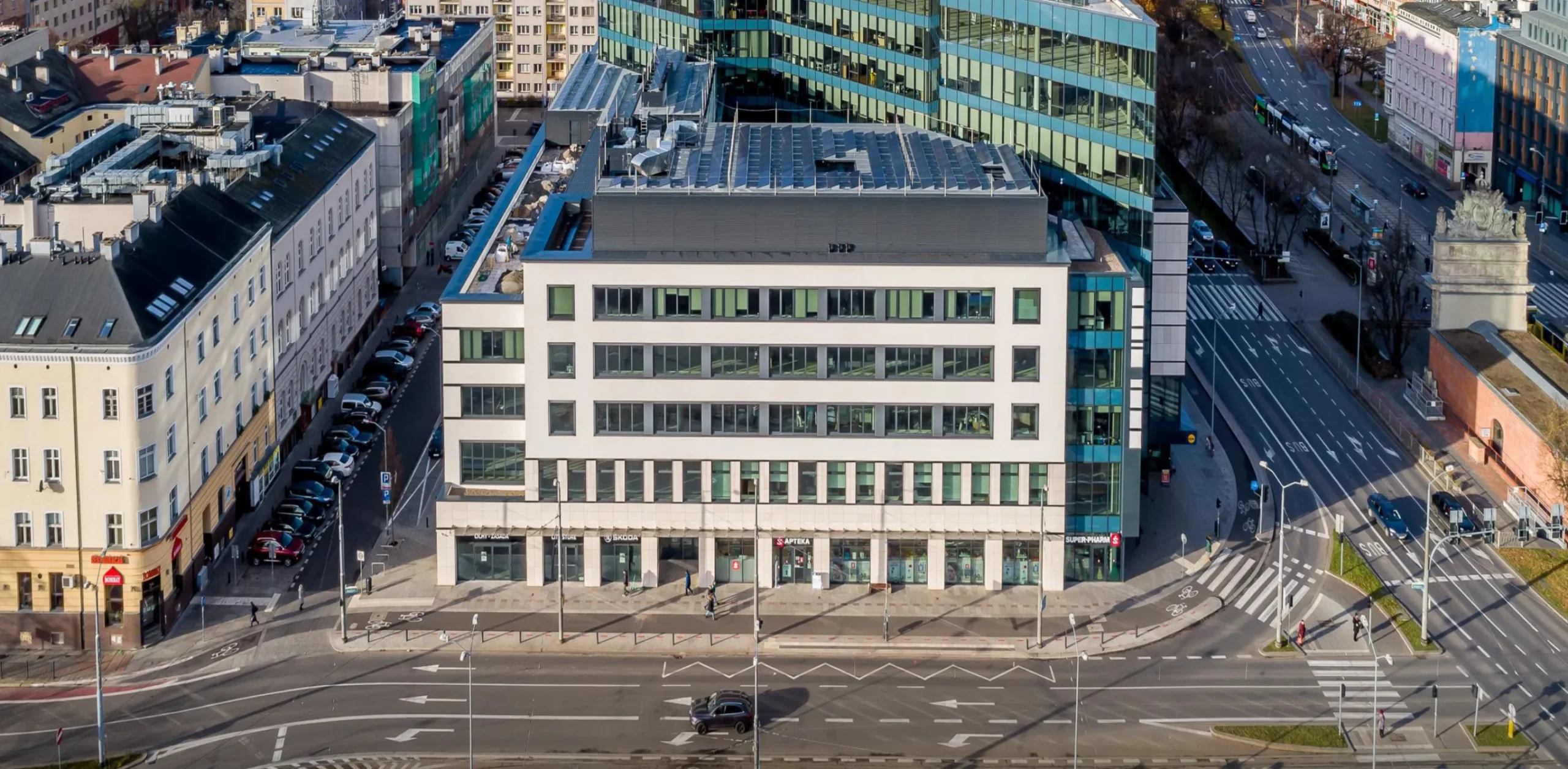 Fot. Obiekt mixed-use Posejdon w Szczecinie